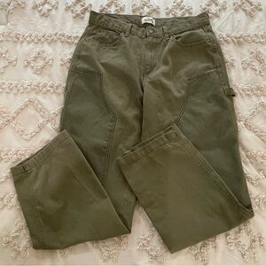 Woolrich Olive Green Cargo Work Pants